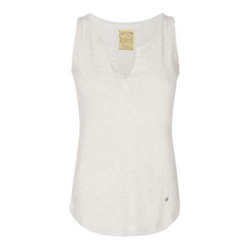 Tank Top Bluser Ecru