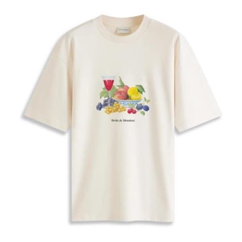 Cream Drole De Monsieur Le T-Shirt Fruité T-Skjorte