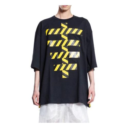 Skeleton-T Oversized Tee Svart