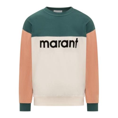 Menns Crew Neck Logo Sweatshirt