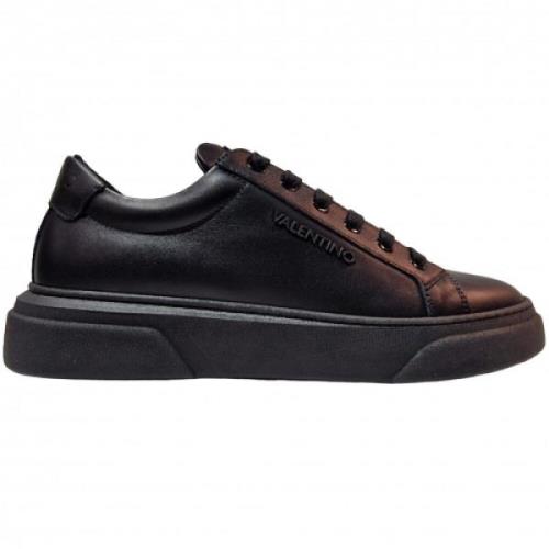 Sorte Skinn Sneakers