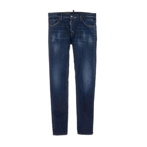 Blå Bomull Denim Jeans Ss22