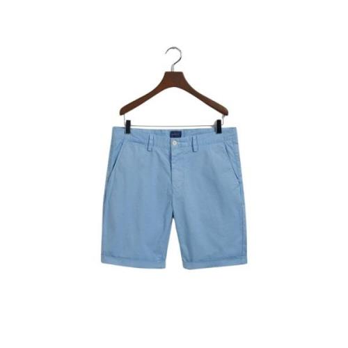 Stretch Chino Shorts - Lyseblå