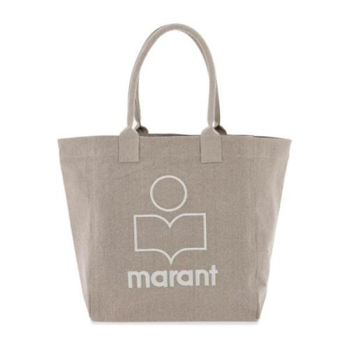 Logo Yenky Tote Bag med Kontrast Broderi