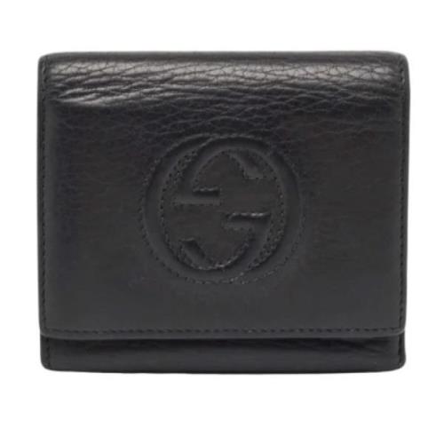 Pre-owned Leather wallets