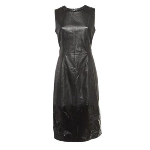 Pre-owned Leather dresses