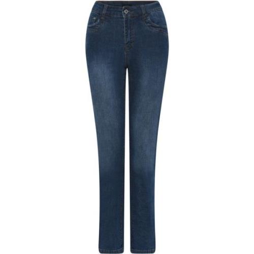 Blå Glidelås Jeans Patti Pant