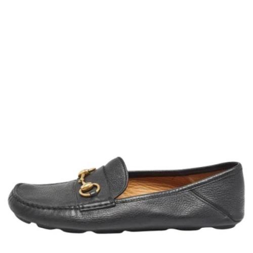 Pre-owned Leather flats