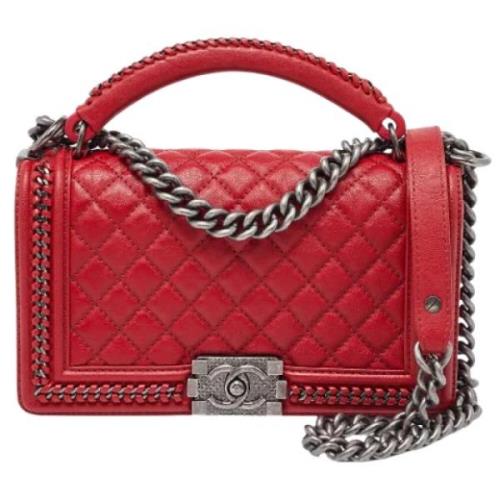 Pre-owned Leather chanel-bags