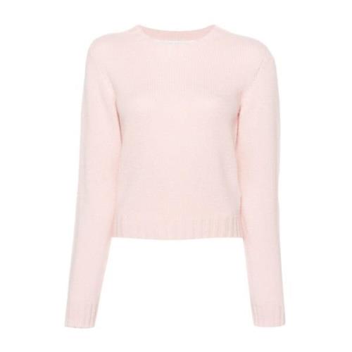 Rosa Sweater med Logo Motif