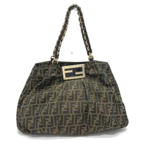 Pre-owned Canvas fendi-bags