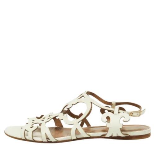 Pre-owned Leather sandals