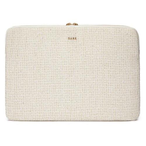 Tweed MAC Cover OFF White W/Gold