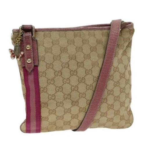 Pre-owned Canvas gucci-bags