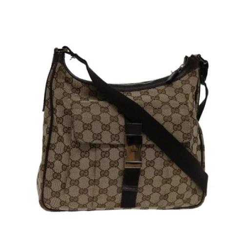 Pre-owned Canvas gucci-bags