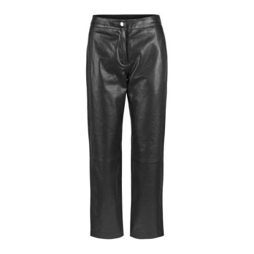 Vegan Leather Skinny Trousers