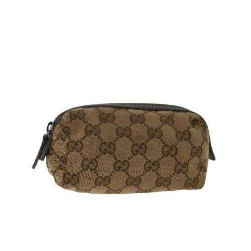 Pre-owned Canvas gucci-bags