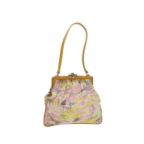 Pre-owned Cotton handbags