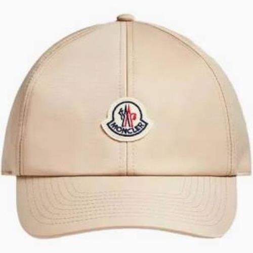 Beige Baseball Cap Hodeplagg