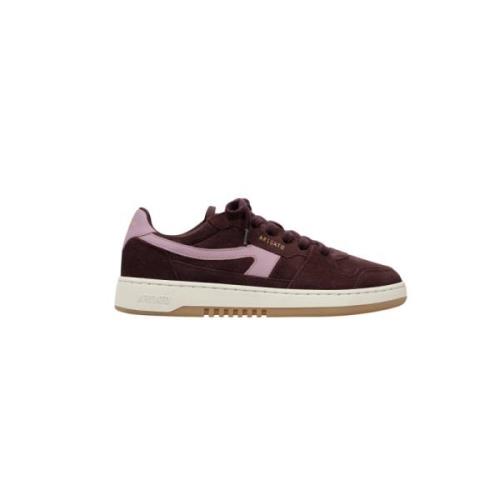 Burgundy/Lilac Dice-A Sneaker