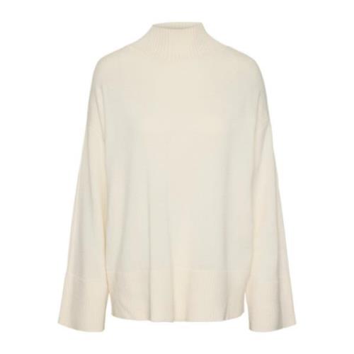 Koselig Strikket Pullover med Turtle Neck