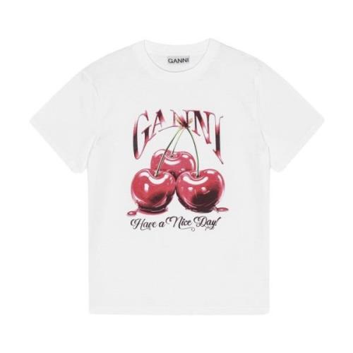 Cherry Relaxed T-Shirt Topper