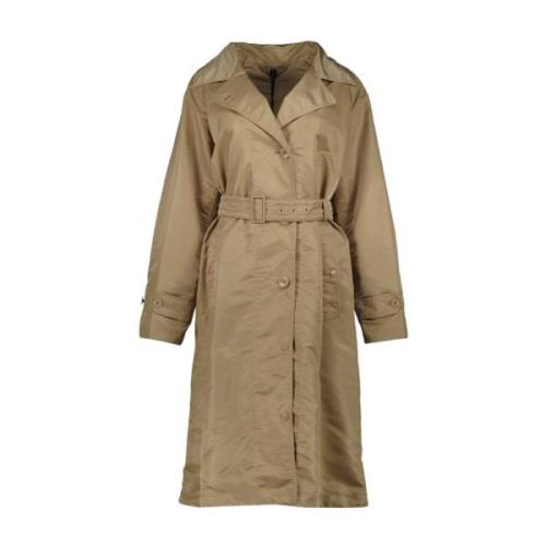 Klassisk Lang Trenchcoat