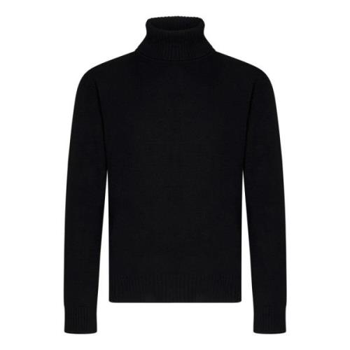 Svart Sweatshirt Aw24 Stilig Herreklær