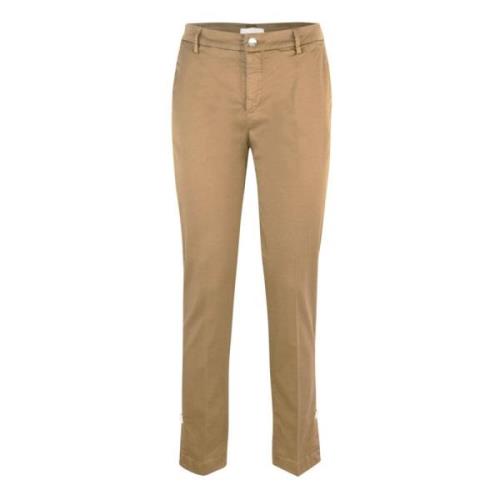 Chino Bomullsbukser Kamel Beige