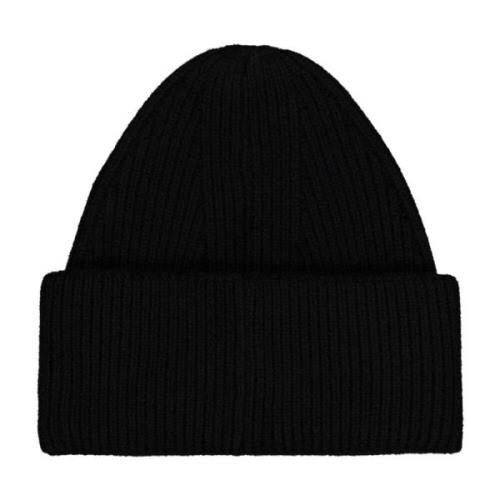 Kasjmir Ribbestrikket Beanie Lue