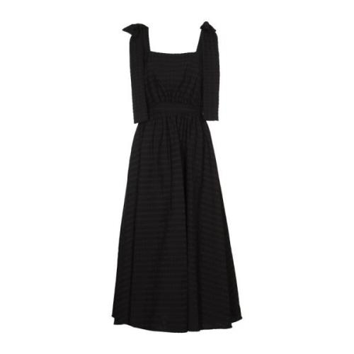 Svart Kjole Abito/Dress