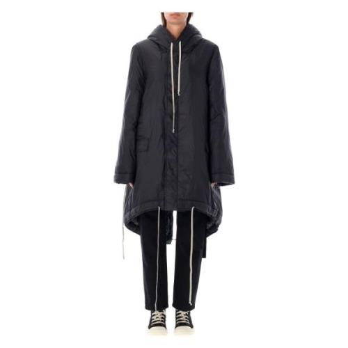 Sort Fishtail Parka Yttertøy Aw24