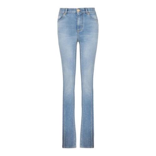 Lys blå denim slim-fit jeans