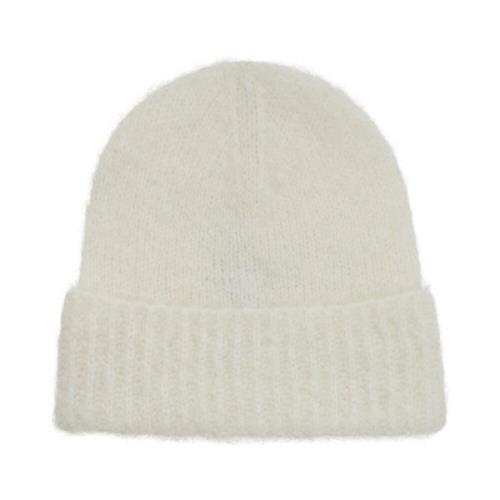 Klassisk Offwhite Mohair Beanie