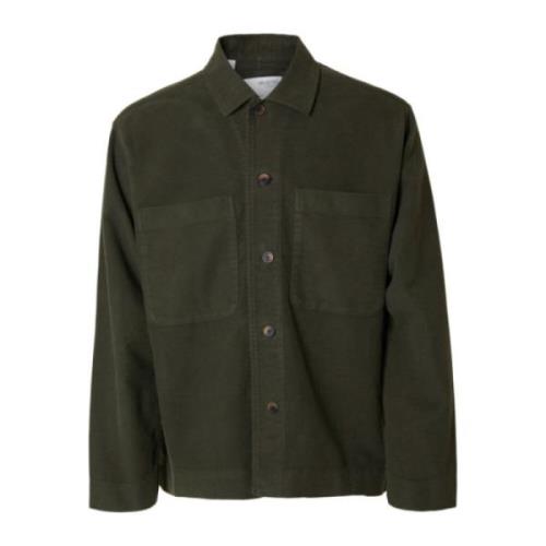 Moleskin Overshirt Forest Night