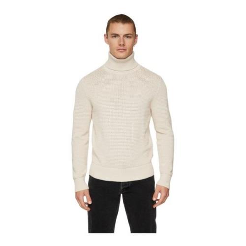 Beige Turtleneck Sweater