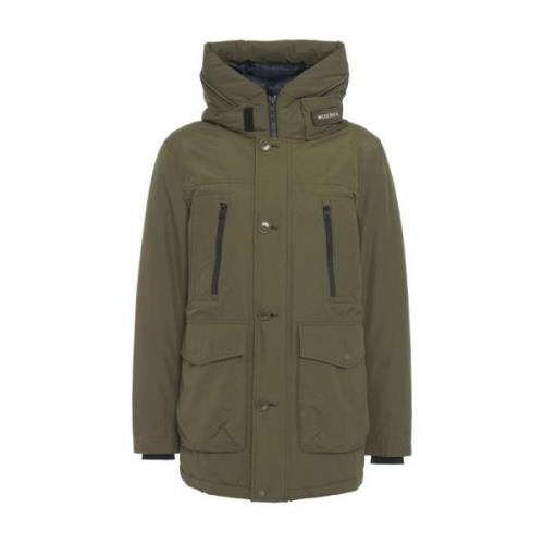 Grønn Parka Aw24 Håndvask