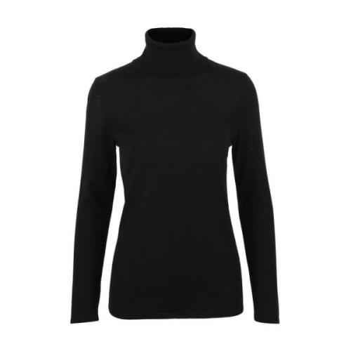 Merino Polo Turtle Neck Sweater