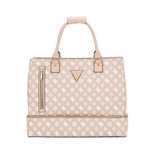 Rosa Shopper Bag Stilig Trendy