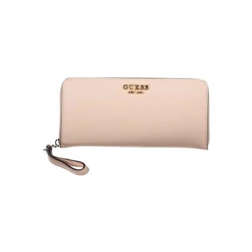 Chic Pink Wallet with Multiple Compartments