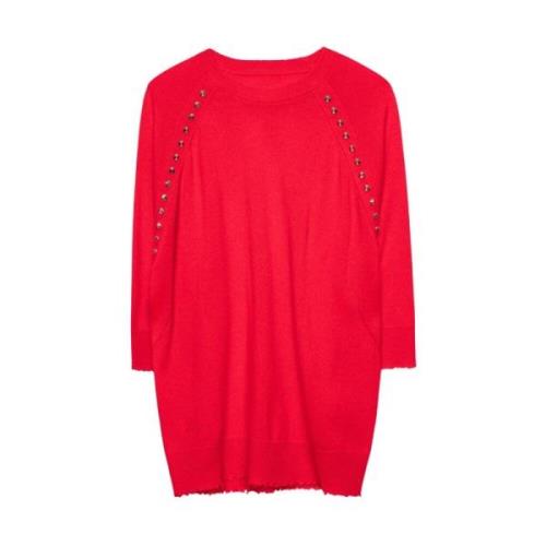 Strikkeplagg, Fierce Red Cashmere Sweater