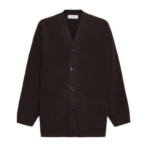 Chunky Ribbed Wool Cardigan