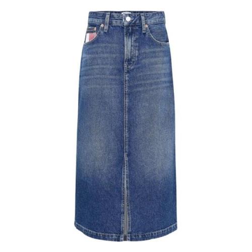 Vintage Denim Penneskjørt