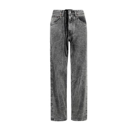 Klassiske Denim Jeans med Fem Lommer