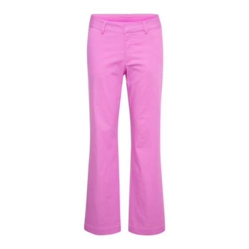 Flared Chino Bukser Cyclamen