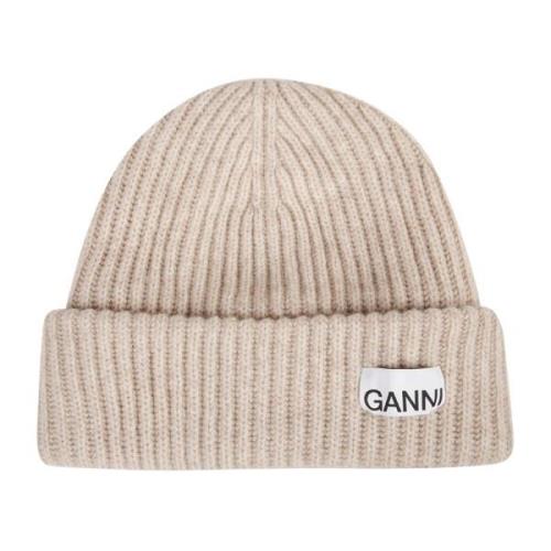 Ribbestrikket Beanie