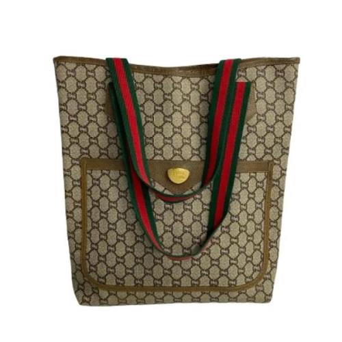 Pre-owned Canvas gucci-bags