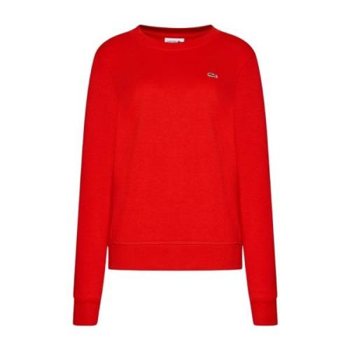 Klassisk Crew-Neck Rød Sweatshirt