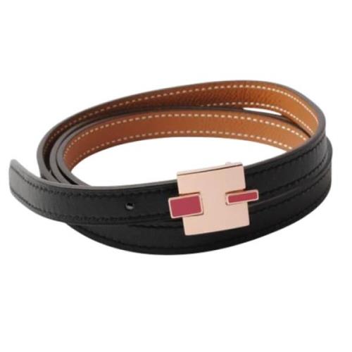 Pre-owned Leather belts