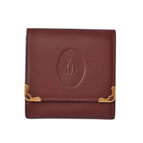 Pre-owned Leather wallets